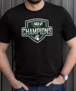 Michigan State Spartans 2023 Big Ten Women’s Cross Country Champions Locker Room T Shirt