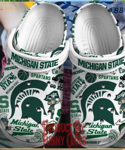 Michigan State Spartans Crocs Slippers