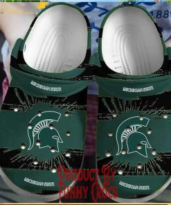 Michigan State Spartans Logo Crocs For Adults