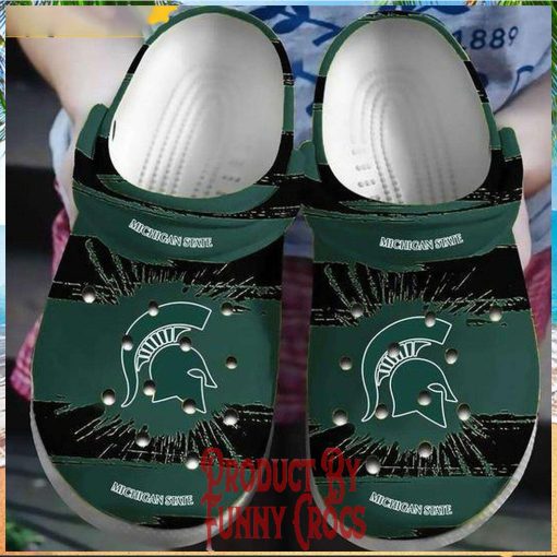 Michigan State Spartans Logo Crocs For Adults