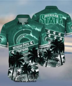 Michigan State Spartans NCAA Floral Unisex Hawaiian Shirt