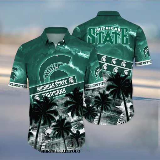 Michigan State Spartans NCAA Floral Unisex Hawaiian Shirt