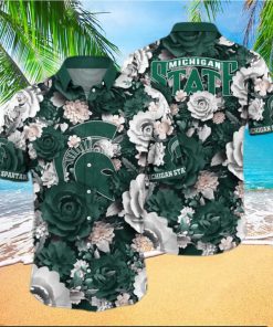 Michigan State Spartans NCAA Flower Hawaii Shirt