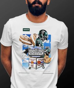 Michigan State Spartans Sherman Lewis the only Big school with Melting Moments shirt