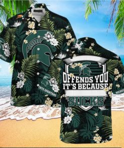 Michigan State Spartans Summer Hawaiian Shirt