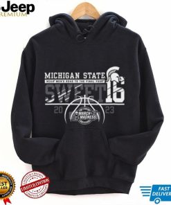 Michigan State University Mens Basketball 2023 Sweet 16 T Shirt