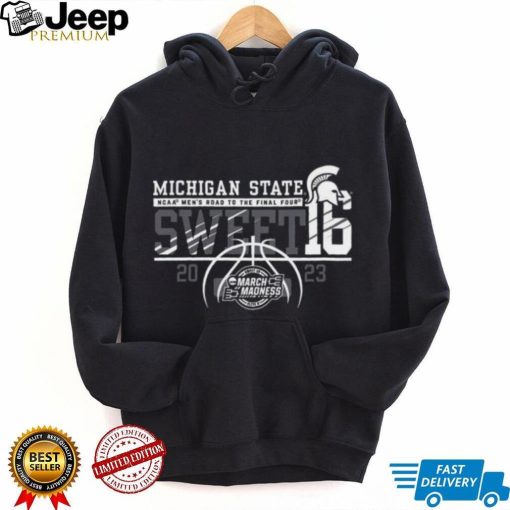 Michigan State University Mens Basketball 2023 Sweet 16 T Shirt