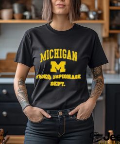 Michigan Video Espionage Dept T Shirt