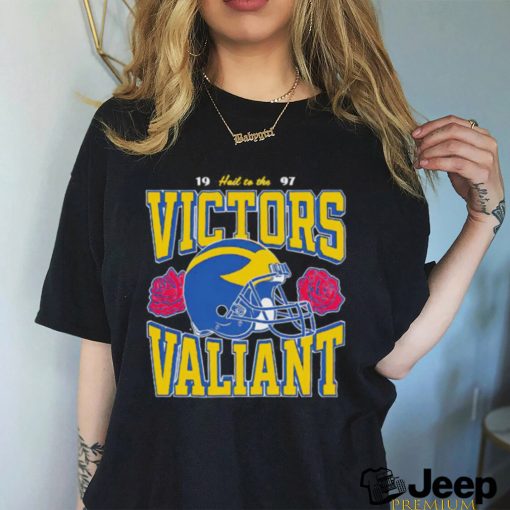 Michigan Wolverines 1997 Hail to the Victors Valiant shirt