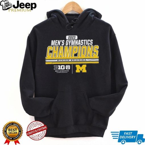 Michigan Wolverines 2023 Big Ten Men’s Gymnastics Tournament Champions T shirt