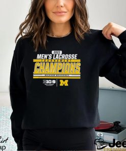 Michigan Wolverines 2023 Big Ten Men’s Lacrosse Tournament Champions Shirt