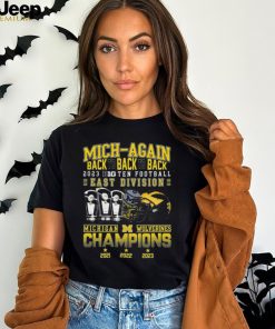 Michigan Wolverines 2023 Champions Big Ten 2021 2023 Shirt