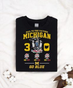 Michigan Wolverines B10 East 3 0 Ohio State T shirt