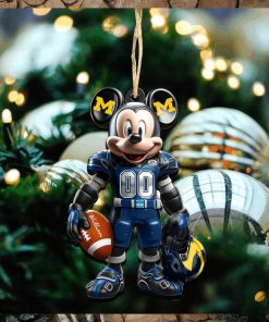 Michigan Wolverines Christmas Ornaments, Mickey Mouse Christmas Ornament