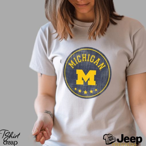 Michigan Wolverines Colosseum  I’m Gorgeous Speckled Fleece Raglan Shirt