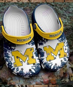 Michigan Wolverines Ncaa Crocs Clog Shoes