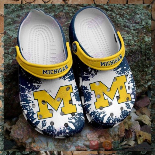 Michigan Wolverines Ncaa Crocs Clog Shoes