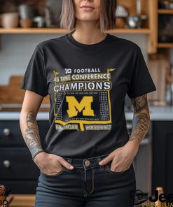 Michigan Wolverines Original Retro Brand 2023 Big Ten Football Conference Champions Shirt