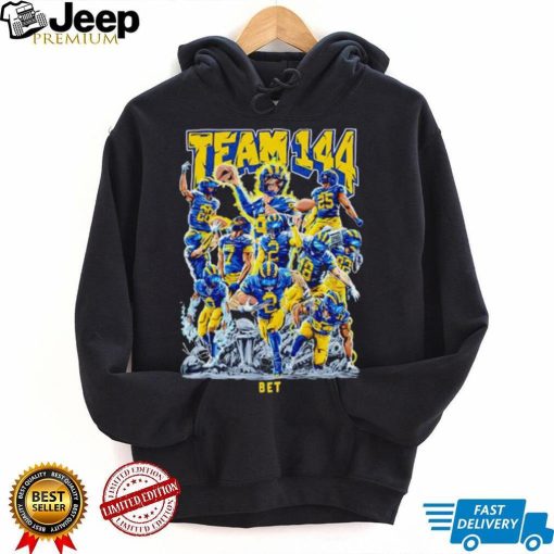 Michigan Wolverines team 144 shirt