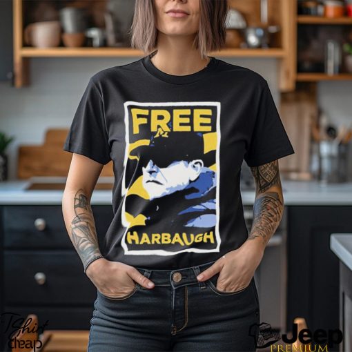 Michigan’s JJ McCarthy Free Harbaugh T Shirt