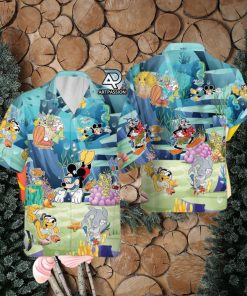 Mickey And Friends Hawaii Shirt, Mickey Aloha Shirt