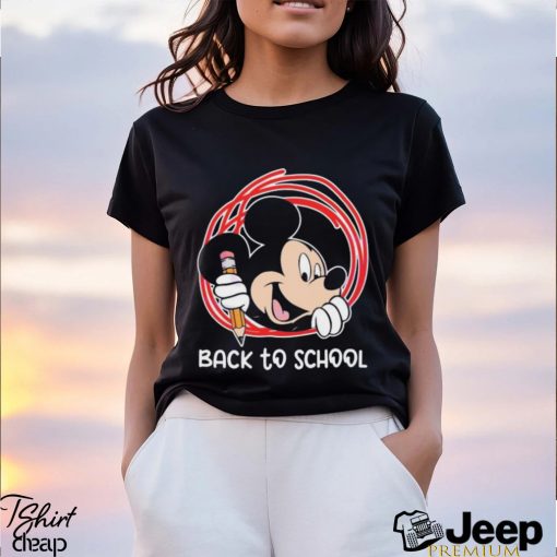 Mickey Back To School SVG Disneyland School Shirt