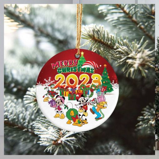 Mickey Friends Christmas Ornament, Disneyland Ornament