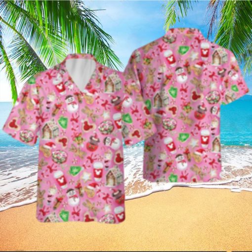 Mickey Friends Disney Christmas Hawaiian Shirts Candy Xmas Merry