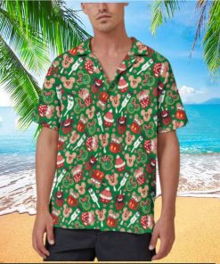 Mickey Friends Disney Snacks Christmas Hawaiian Shirts Disneyland Xmas Candy