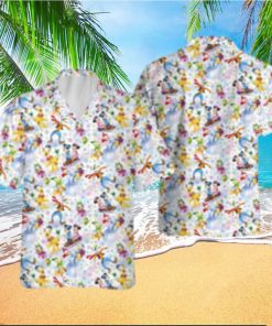Mickey Friends Snowman Disney Hawaiian Shirts Xmas Button Up Family Trip