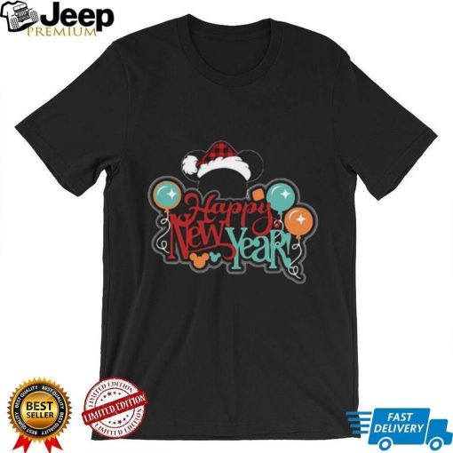 Mickey Happy New Year Shirt, Xmas Disneyland Family Shirt