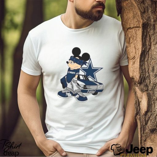 Mickey Hip Hop Dallas Cowboys Style 2023 T shirt