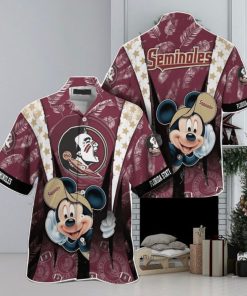 Mickey Lovers NCAA Florida State Seminoles Hawaiian Shirt Beach Gift For Friend