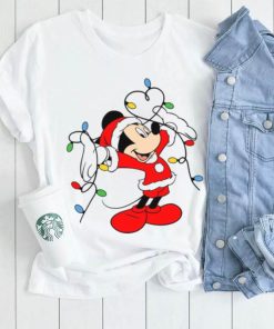 Mickey Minnie Couple Christmas Mickey Mouse T Shirt