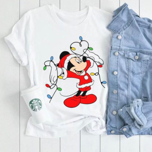 Mickey Minnie Couple Christmas Mickey Mouse T Shirt