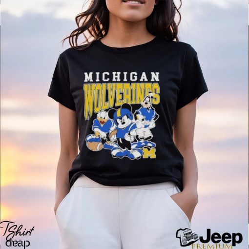 Mickey Mouse And Friends Michigan Wolverines 2023 Shirt