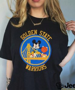 Mickey Mouse Basketball Golden State Warrior shirt