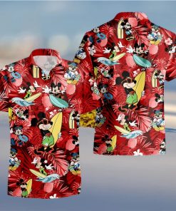 Mickey Mouse Costume Disney Full Printing Hawaiian Shirt