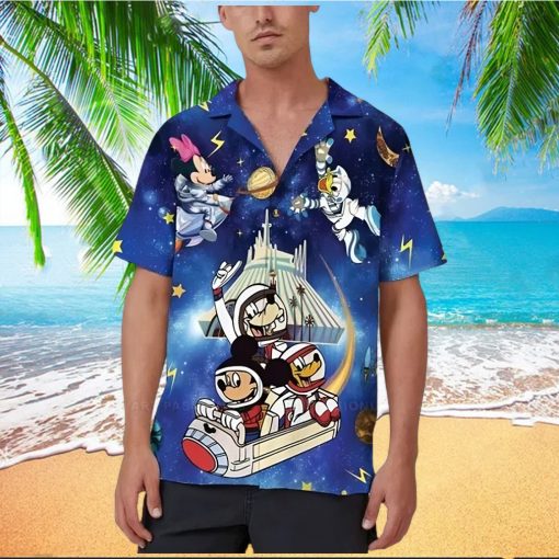 Mickey Mouse Friends Astronaut Disney Cruise 2023 Disney Hawaiian Shirt