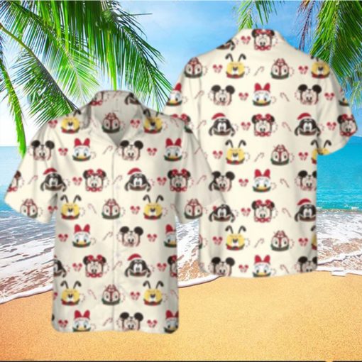 Mickey Mouse Friends Disney Hawaiian Shirts Hot Cocoa Christmas Merry Disneyland