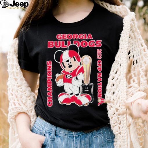 Mickey Mouse Georgia Bulldogs CFP National Champions 2023 Shirt