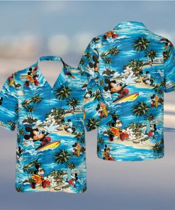 Mickey Mouse Hawaiian Shirt Summer Button Up hawaiian shirt