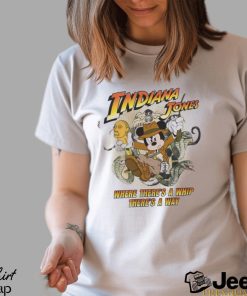 Mickey Mouse Indiana Jones Shirt Ride Family Trip Unisex T Shirt