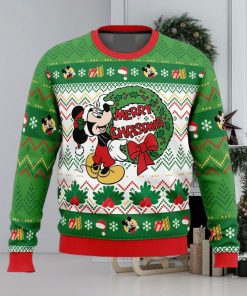 Mickey Mouse Merry Disney Ugly Christmas Sweater Holiday For Men And Women