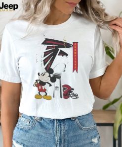 Mickey Mouse NFL Atlanta Falcons Football Super Bowl Champions Helmet Logo Shirt