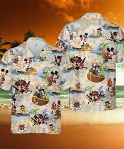 Mickey Mouse Pirate Hawaiian Shirt For Disney Fans