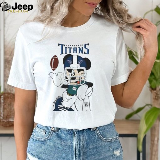 Mickey Mouse Player Tennessee Titans Football Nfl Super Bowl Logo Shirt