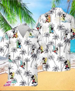 Mickey Mouse Surfing Hawaiian Shirt