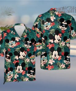 Mickey Mouse Tropical Hawaiian Shirt