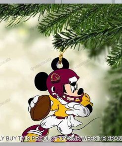 Mickey Mouse X Brisbane Broncos 2023 Christmas Ornament